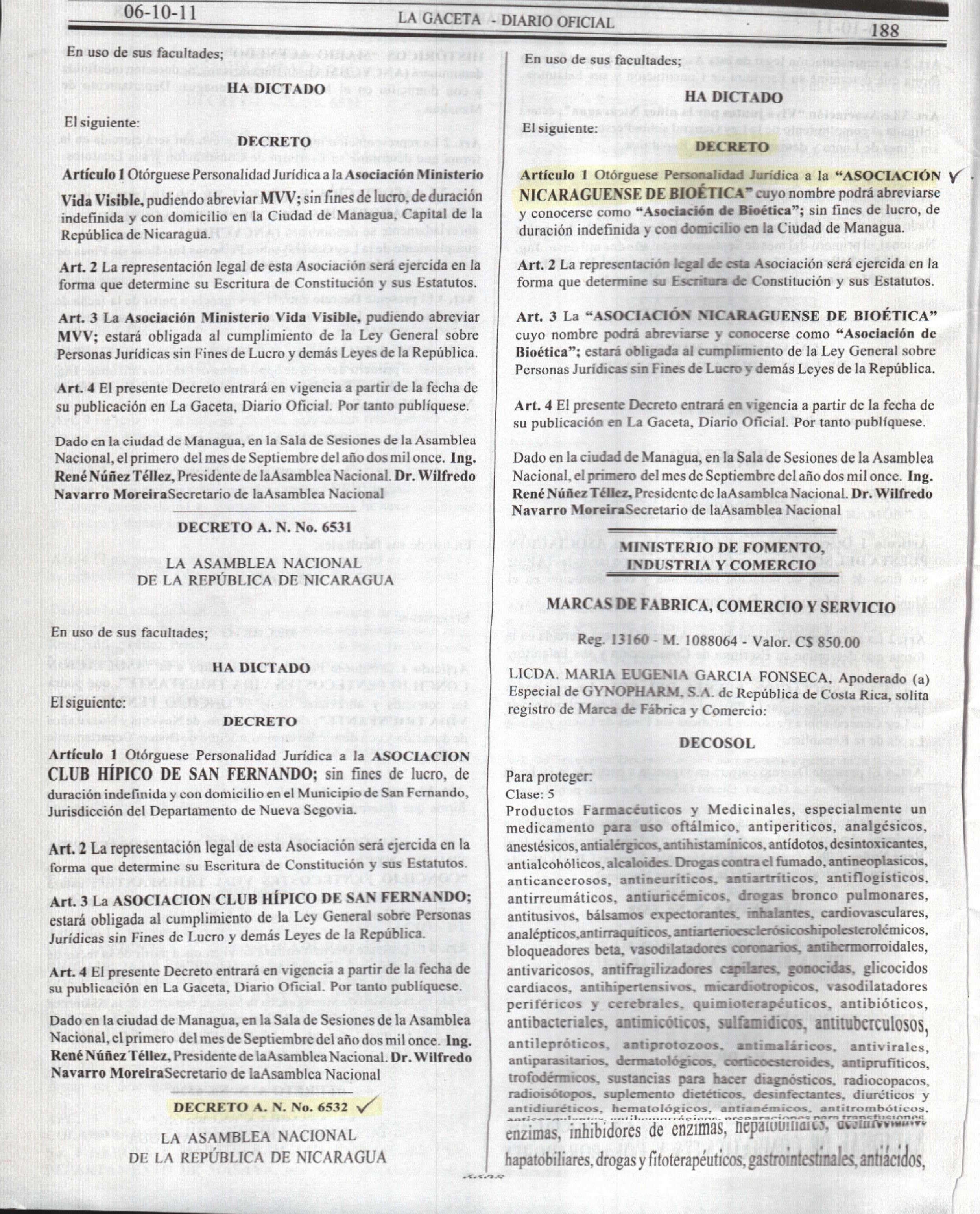 Decreto Nº 6532 de Otorgamiento de Personalidad Juridica ANB (1)